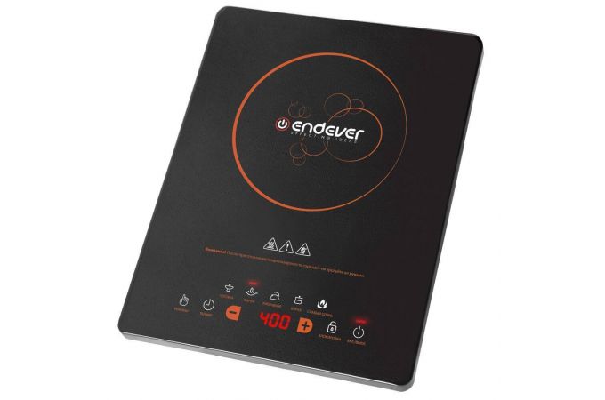 Плитка электрическая ENDEVER Skyline IP-48 черный 2000Вт, индук., таймер, 5 пр.,нагрузка до15кг