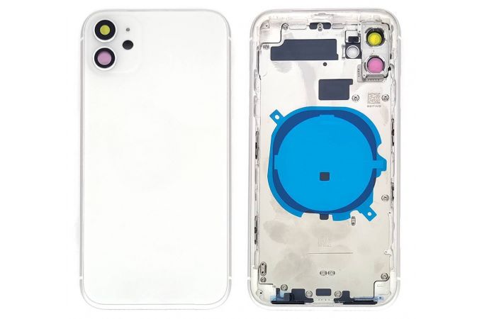 Корпус для iPhone 11 (белый) CE (литое стекло)