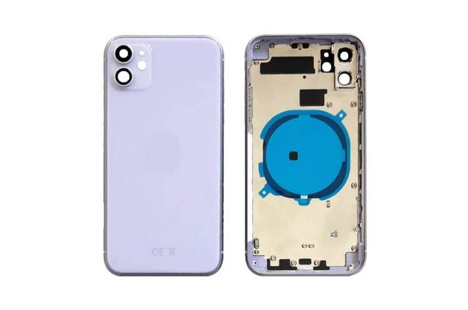 Корпус для iPhone 11 (фиолетовый) CE (литое стекло)