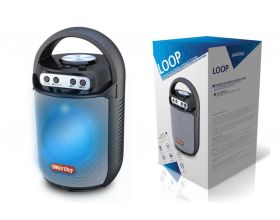 Портативная беспроводная колонка SmartBuy LOOP, 5Вт, Bluetooth, MP3, FM-радио, (SBS-5030) (черный)