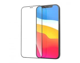 Защитное стекло дисплея iPhone 13 / 13 Pro / 14 /16E (6.1) с полным покрытием без упаковки (черный)