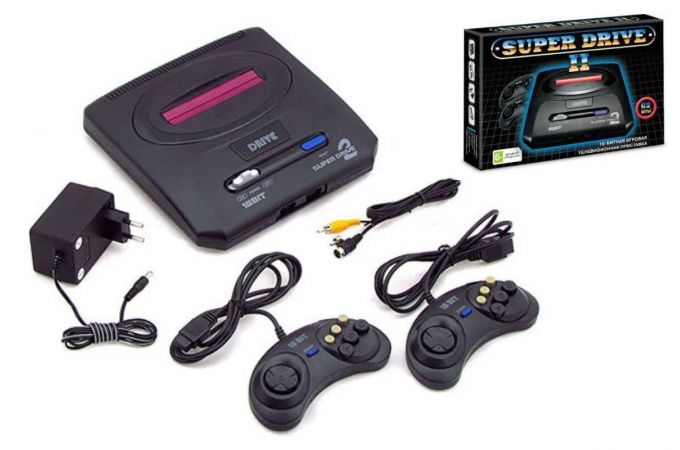 Игровая приставка Super Drive Classic (без встроенных игр) 16bit CMD