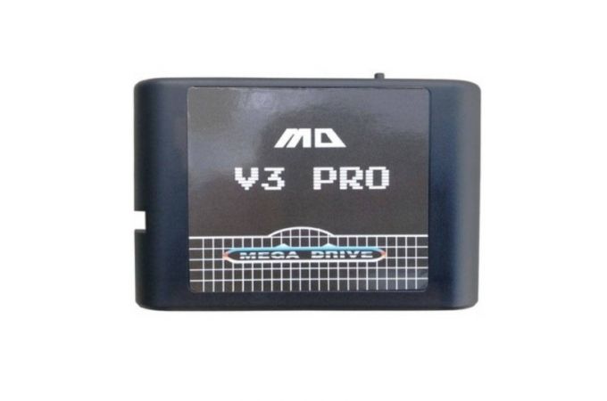 Картридж 16 bit MD V3 PRO картридер переходник