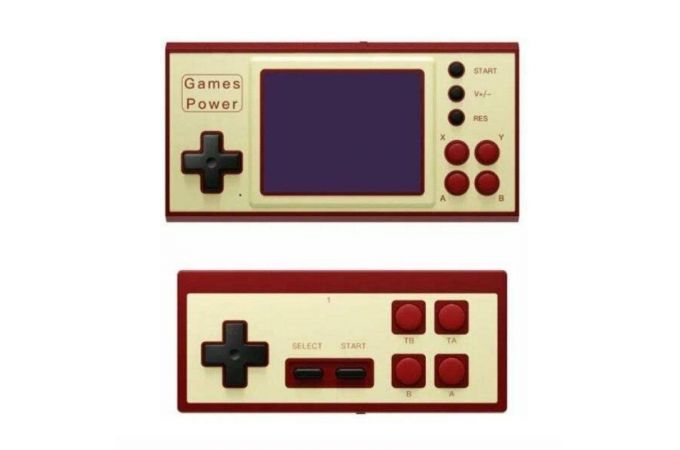 Портативная игровая приставка 500-in-1 Retro 8bit K30