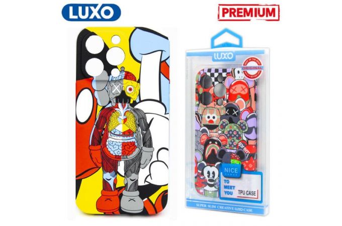 Чехол для телефона LUXO iPhone XR ( Рисунок S1 KAWS )