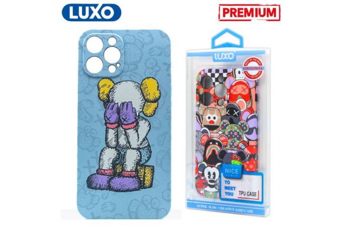 Чехол для телефона LUXO iPhone XR ( Рисунок J125 KAWS )