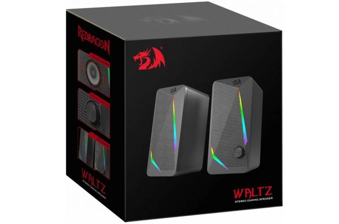 Акустическая система Redragon Waltz USB 6 Вт питание от USB, 2.0, RGB, 3.5 jack