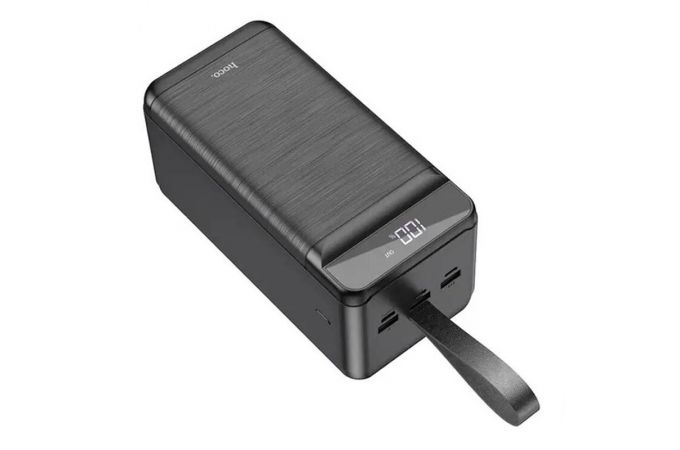 Универсальный дополнительный аккумулятор Power Bank HOCO DB31A 80000mAH Chinen series 10.5W Outdoor with LED Light (80000 mAh) (черный)