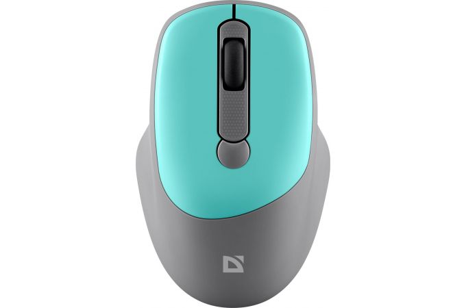 Мышь беспроводная Defender Feam MM-296 мятный 800-1600 dpi /сенсор Pixart3065/бесшумные кнопки