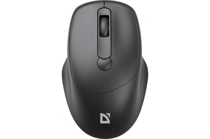Мышь беспроводная Defender Feam MM-296 черный 800-1600 dpi /сенсор Pixart3065/бесшумные кнопки
