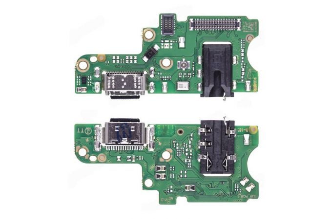 Шлейф для Tecno Pova 6 4G (LI7) с разъемом зарядки + разъем гарнитуры (плата)