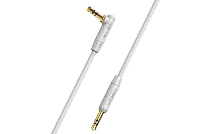 Кабель аудио AUX BOROFONE BL4 AUX 3.5 2 метра серый