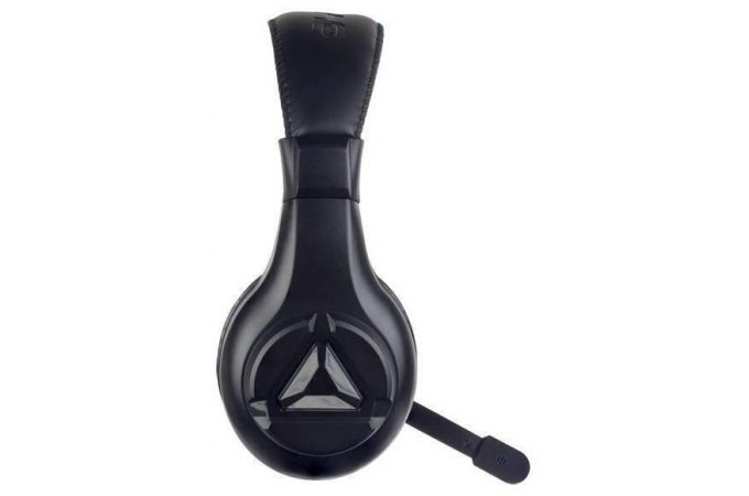 Наушники мониторные проводные с микрофоном Perfeo STRIKE PF_A4427 1,8м (черный)