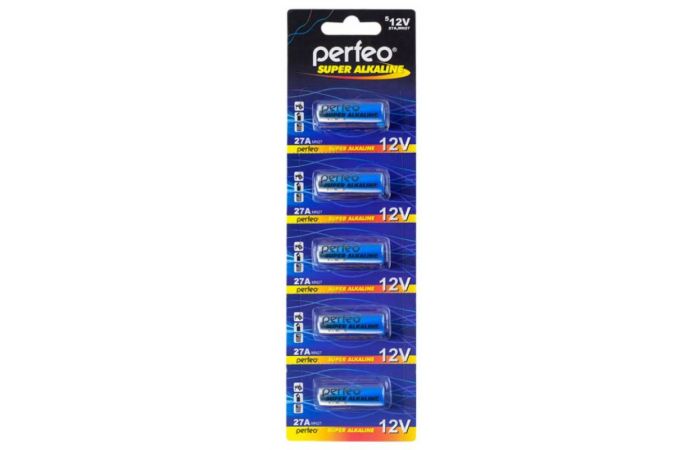 Батарейка алкалиновая 23A Perfeo 5BL (блистер 5 штук)