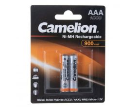 Аккумулятор Ni-Mh Camelion AAA 900mAh/2BL (цена за блистер 2 шт)