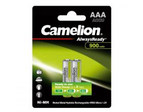 Аккумулятор Ni-Mh Camelion AlwaysReady AAA 900mAh/2BL (цена за блистер 2 шт)