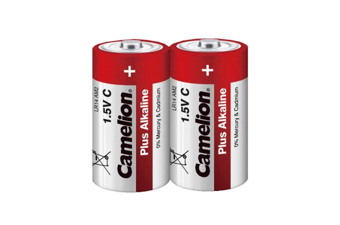 Батарейка алкалиновая Camelion LR14/2SH Plus Alkaline (цена за спайку 2 шт)