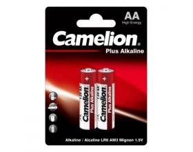Батарейка алкалиновая Camelion LR6 AA /2BL  Plus Alkaline (цена за блистер 2 шт)