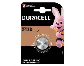 Батарейка литиевая Duracell CR2430/1BL