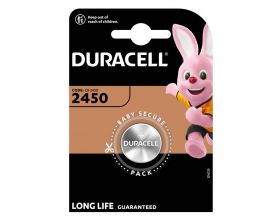 Батарейка литиевая Duracell CR2450/1BL