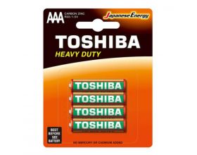 Батарейка солевая Toshiba R03/4BL (цена за блистер 4 шт)