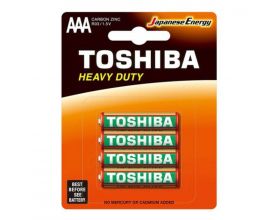 Батарейка солевая Toshiba R03/4BL (цена за блистер 4 шт)