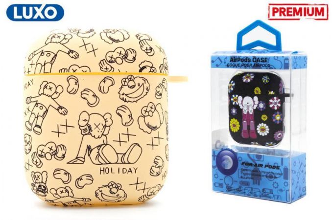 Чехол для наушников LUXO KAWS для Apple AirPods 1-2 Рисунок A200-5