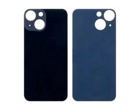 Задняя крышка (стекло) для iPhone 13 mini (черный) легкая установка (литое стекло)