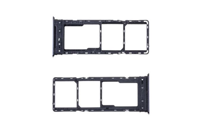 Держатель SIM для Tecno Spark 20 Pro (KJ6) (черный)