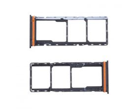 Держатель SIM для Tecno Spark 30 4G (KL6) (черный)