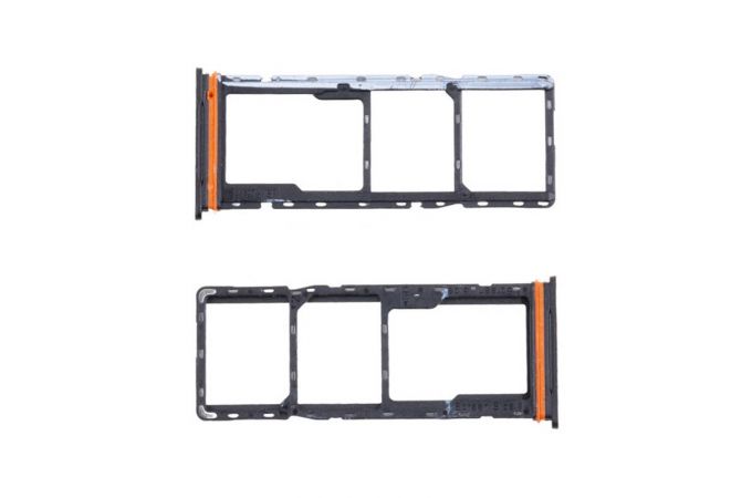 Держатель SIM для Tecno Spark 30 4G (KL6) (черный)