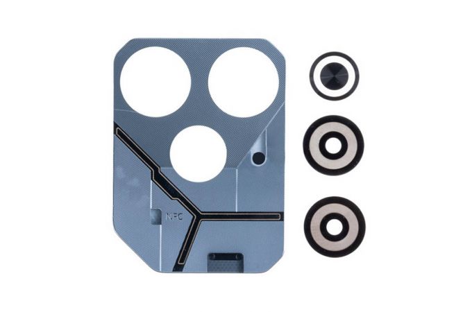 Стекло камеры для Tecno Pova 6 Neo (LI6) (черный)