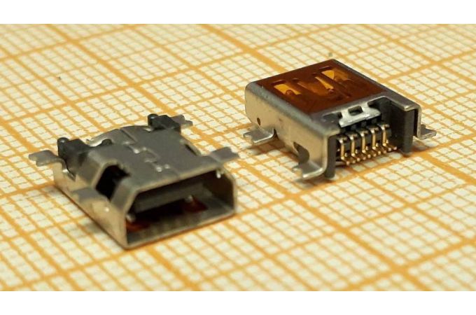 miniUSB 2.0 разъем для планшета USB-MU-010-F02 (10pin)