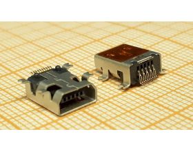 miniUSB 2.0 разъем для планшета USB-MU-010-F03 (10pin)