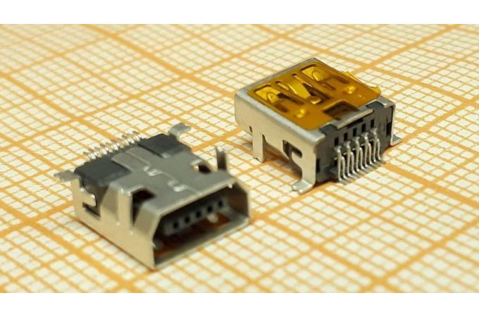 miniUSB 2.0 разъем для планшета USB-MU-010-F04 (10pin)