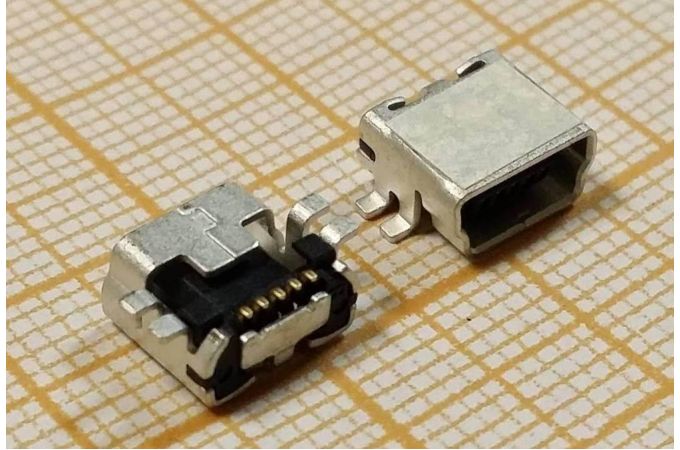 miniUSB 2.0 разъем для планшета USB-MU-005-19 (5pin)  на плату