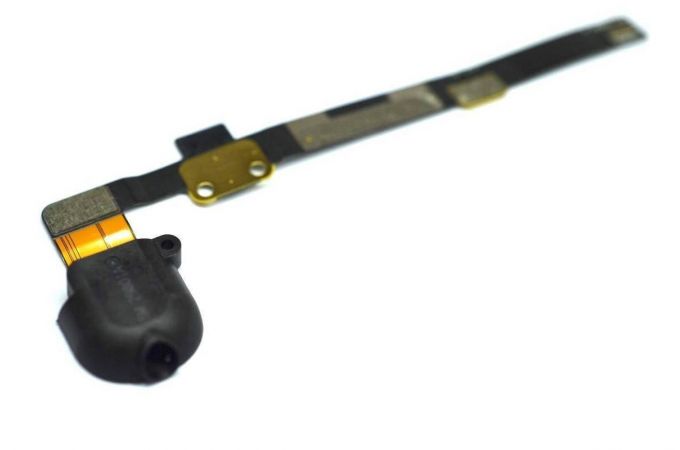 Шлейф для iPad mini с разъемом гарнитуры (черный)