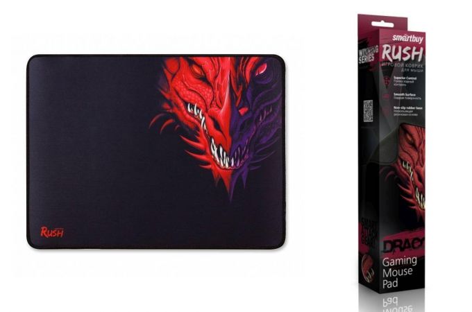 Коврик для мышки игровой Smartbuy RUSH Draco (M-size, SBMP-05G-DR)