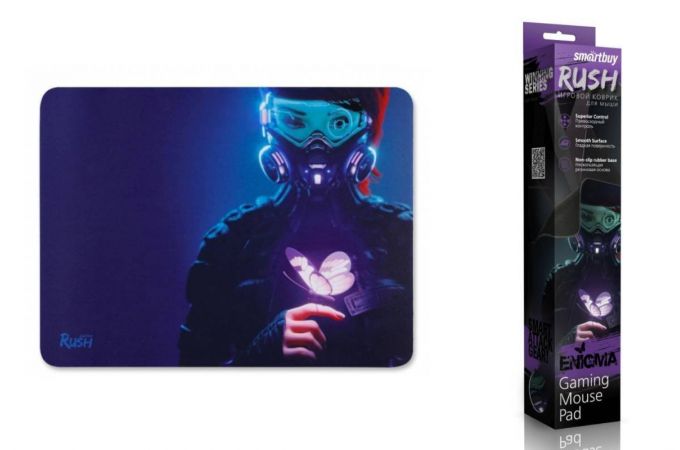 Коврик для мышки игровой Smartbuy RUSH Enigma (M-size, SBMP-10G-EN)