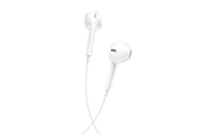 Наушники вакуумные проводные BOROFONE BM60 штекер Type-C (белый)