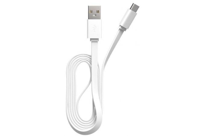 Кабель USB - USB Type-C Maxvi (MC-02F) 2A (белый) 1м