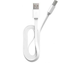 Кабель USB - USB Type-C Maxvi (MC-02LF) 2A (белый) 1м