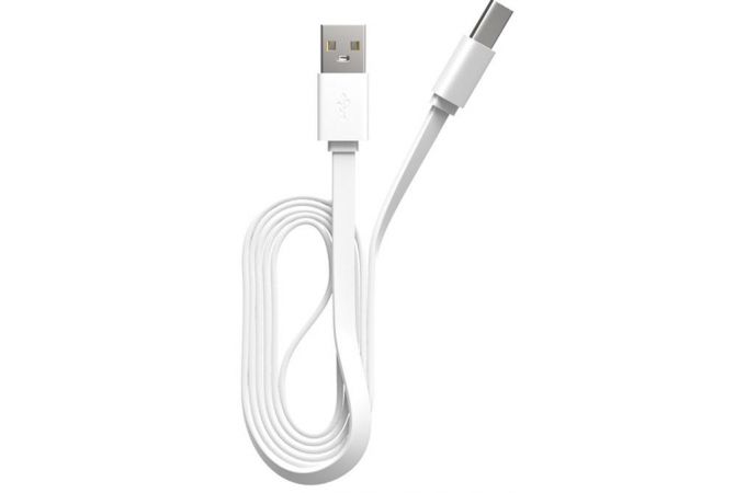 Кабель USB - USB Type-C Maxvi (MC-02LF) 2A (белый) 1м