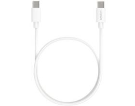 Кабель USB Type-C - USB Type-C Maxvi (MC-20) 2A (белый) 1м