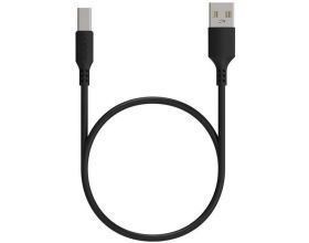 Кабель USB - USB Type-C Maxvi (MC-A02L) 2A (черный) 1м