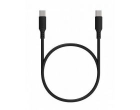 Кабель USB Type-C - USB Type-C Maxvi (MC-A20) 2A (черный) 1м