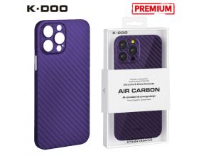 Чехол для телефона K-DOO AIR CARBON iPhone 14 PRO (фиолетовый)