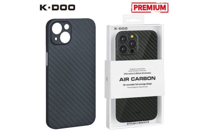 Чехол для телефона K-DOO AIR CARBON iPhone 14 PLUS (черный)