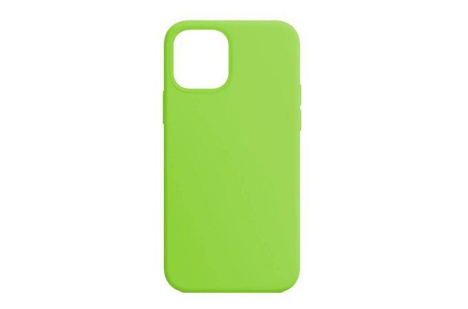 Чехол для iPhone 15 (6,1) Silicone Case Soft Touch (ярко-зеленый)