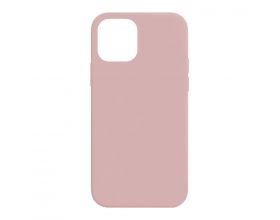 Чехол для iPhone 15 (6,1) Soft Touch (серо-розовый)